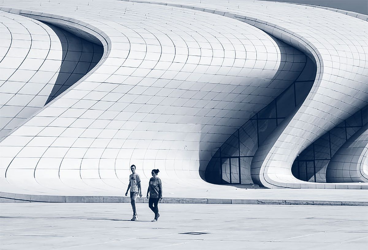 Heydar Aliyev Centre, Baku, Azerbaijan, by Zaha Hadid Architects